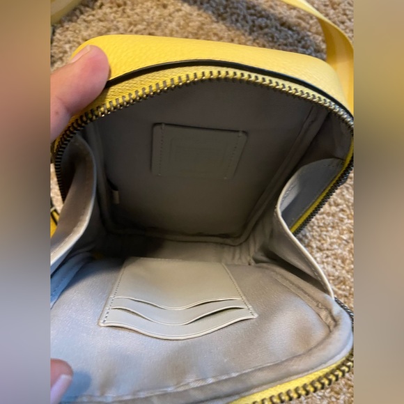 COACH Stanton Crossbody In Signature Jacquard Unisex Travel Bag Zip Closure - Picture 7 of 16